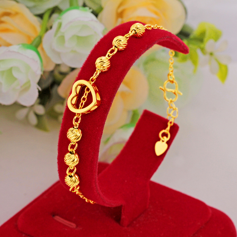Fine Jewelry Watches Women - Moda 18K złota bransoletka dla mężczyzn