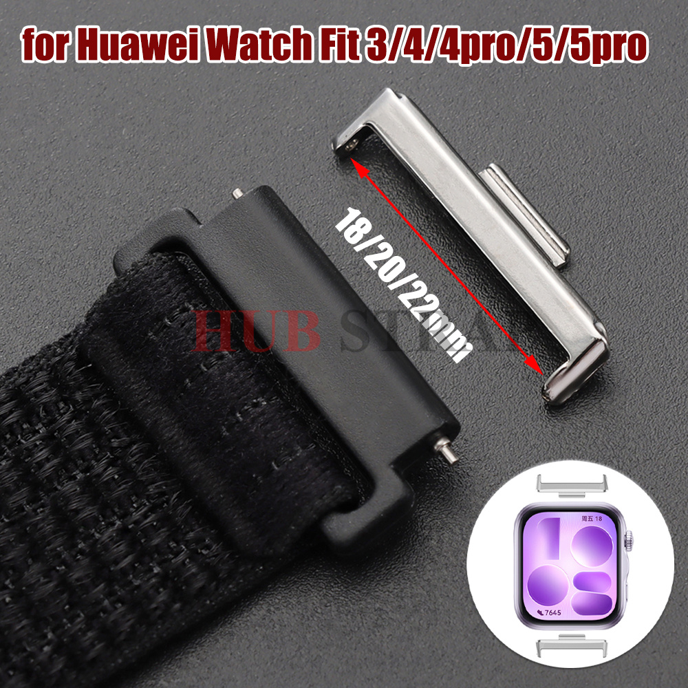 Watch Strap Replacement - Złącze paska ze stali nierdzewnej 18mm