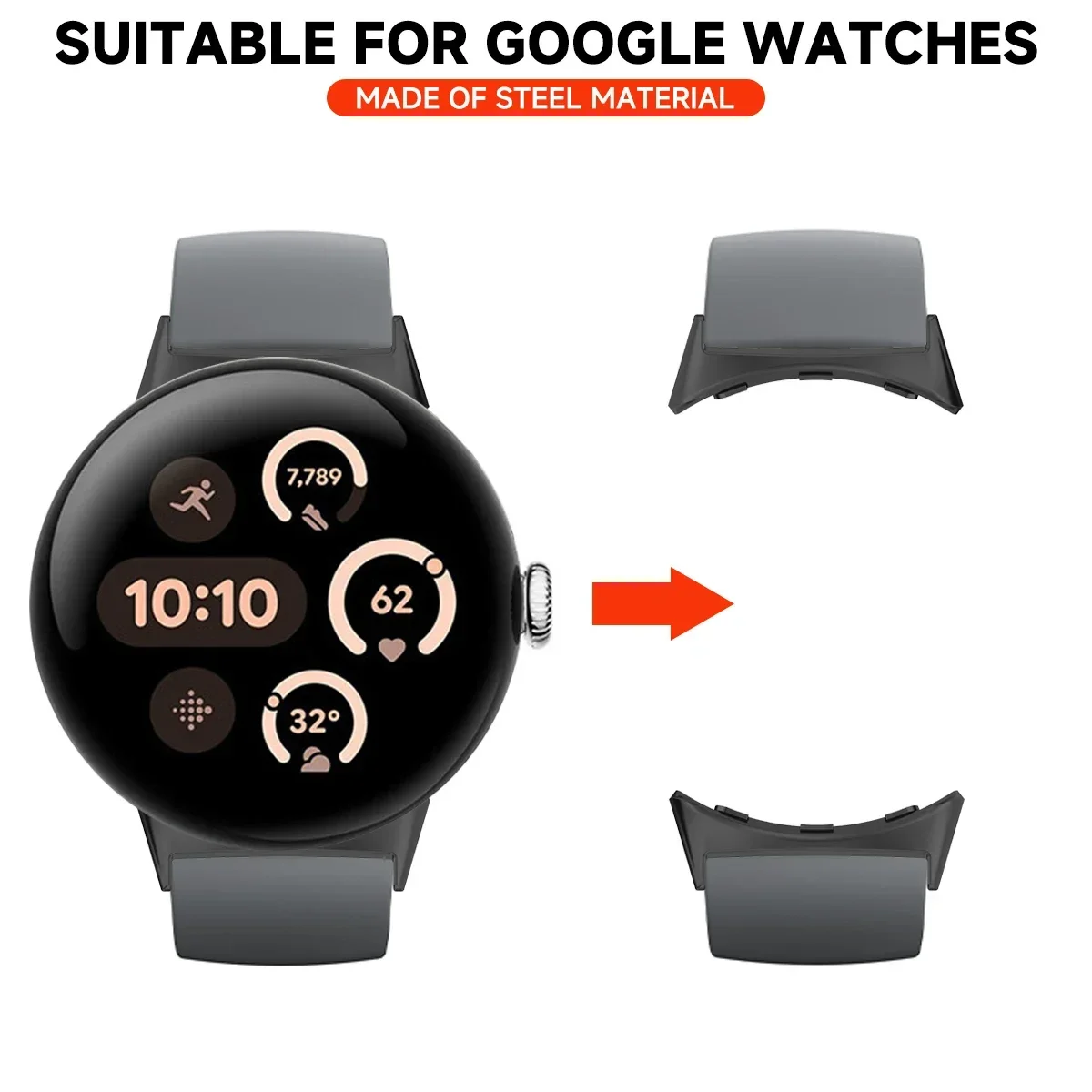 2 szt. Adapter złącza paska ze – Watch Strap Replacement recenzja i cena