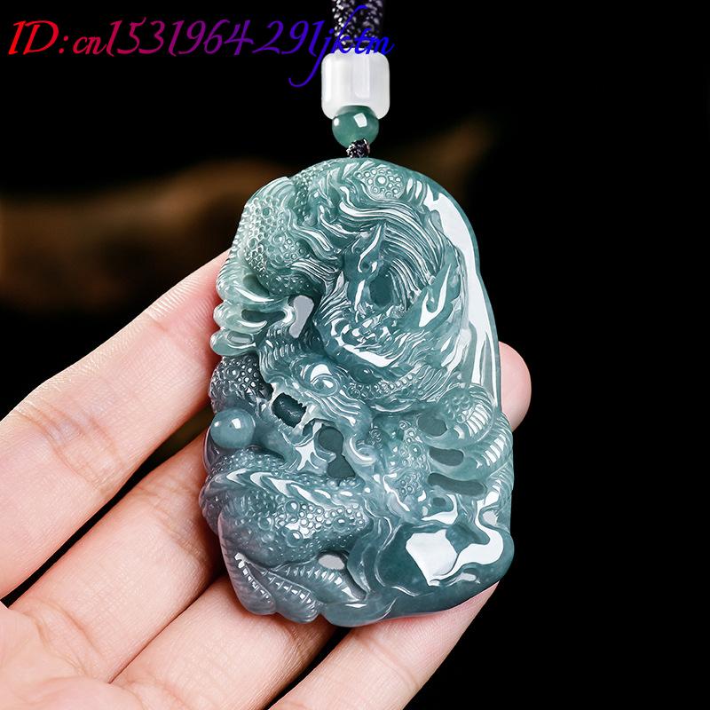 Naturalny Birmanski Jadeitowy  – Necklace Pendant recenzja i cena