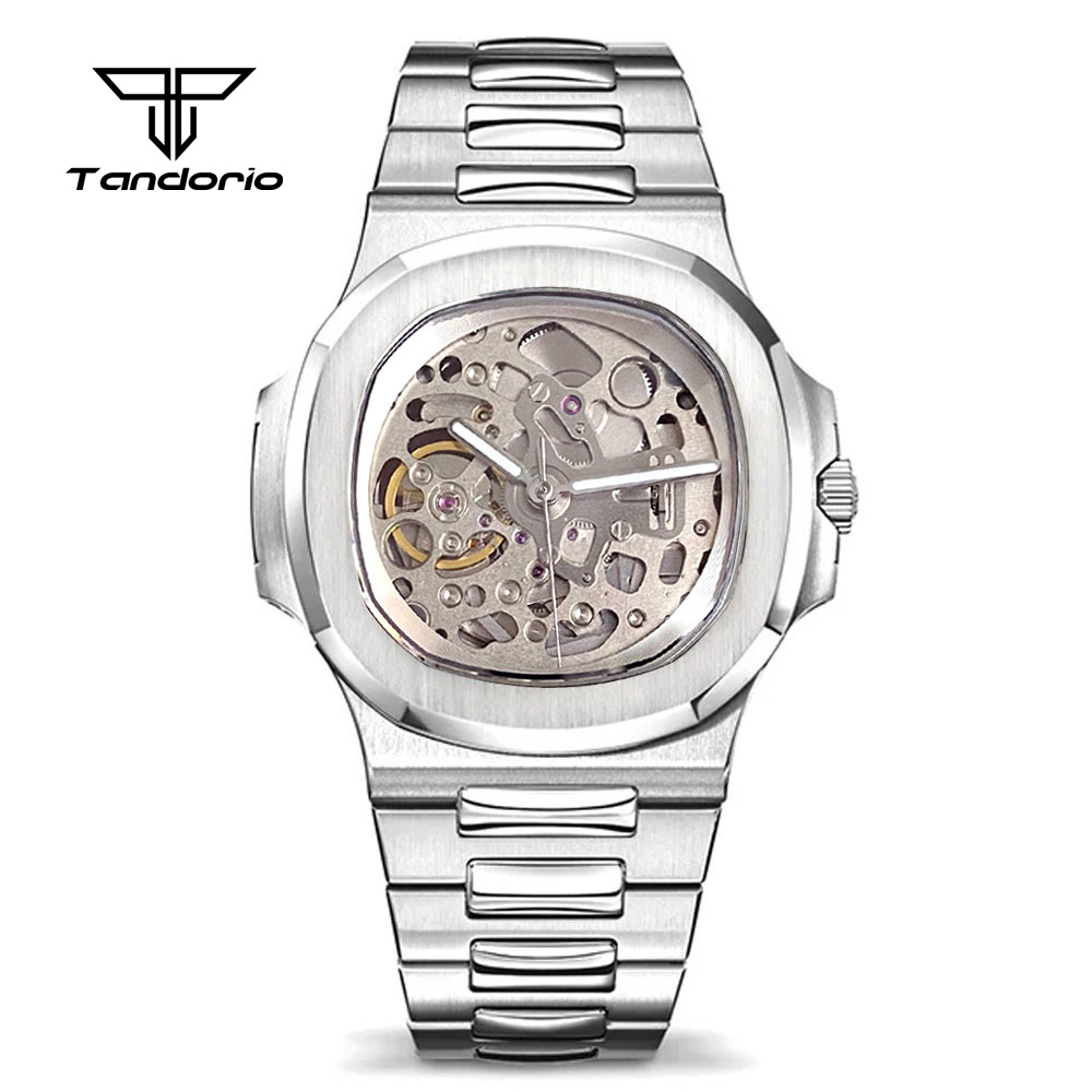 Zegarek męski Tandorio 40mm z  – Patek Philippe Watch Nautilus recenzja i cena
