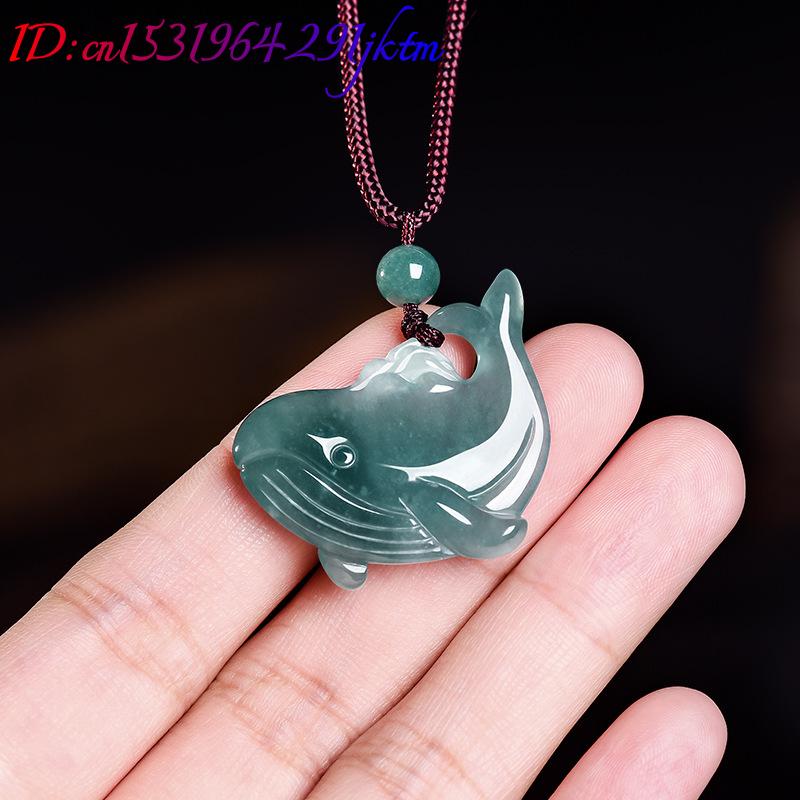 Naturalny Birmanski Jadeitowy  – Necklace Pendant recenzja i cena
