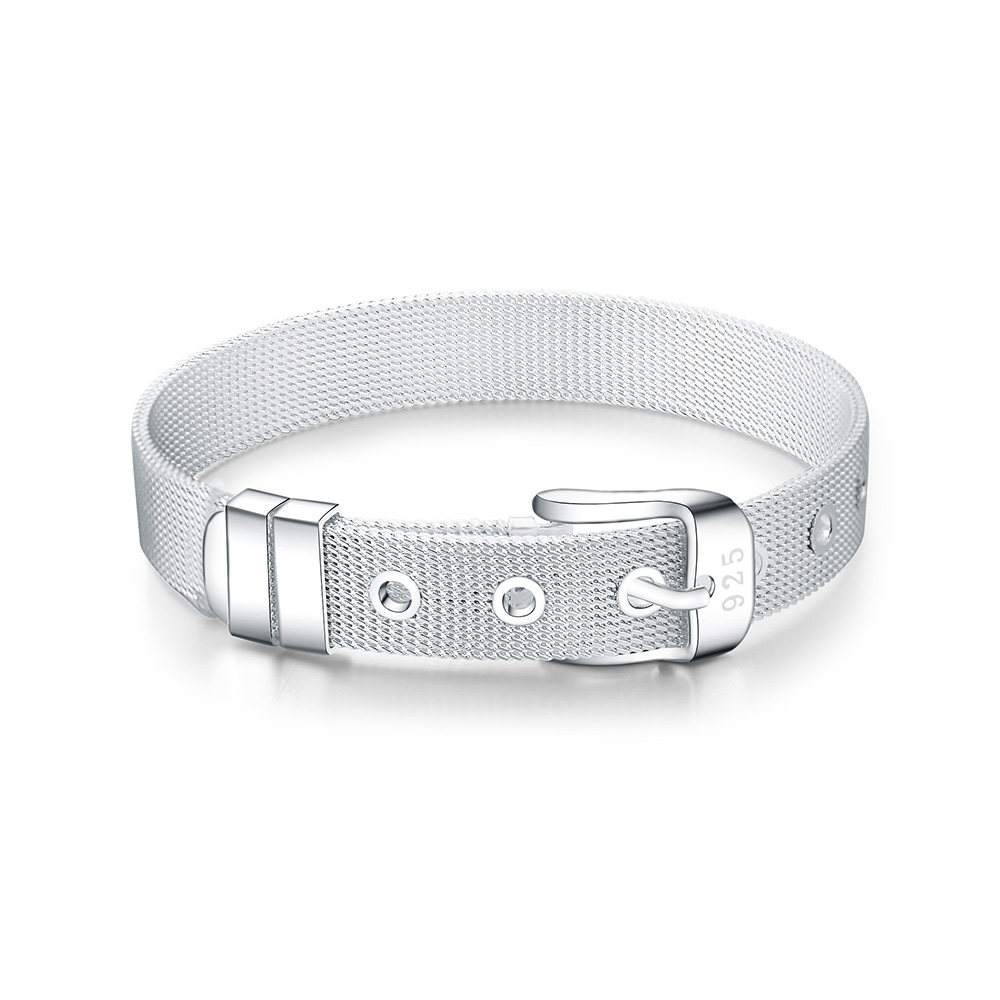 Modny pasek projekt czysta 925 – Fine Jewelry Watches Women recenzja i cena