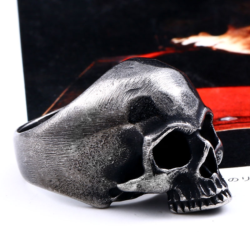 Beier stal nierdzewna 316L Vin – Gothic Skull Ring recenzja i cena