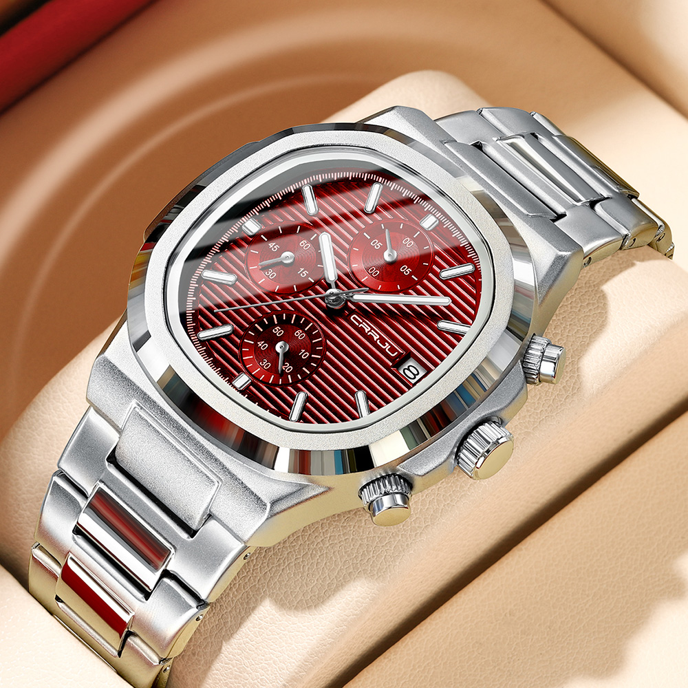 CRRJU luksusowy męski zegarek  – Patek Philippe Watch Nautilus recenzja i cena