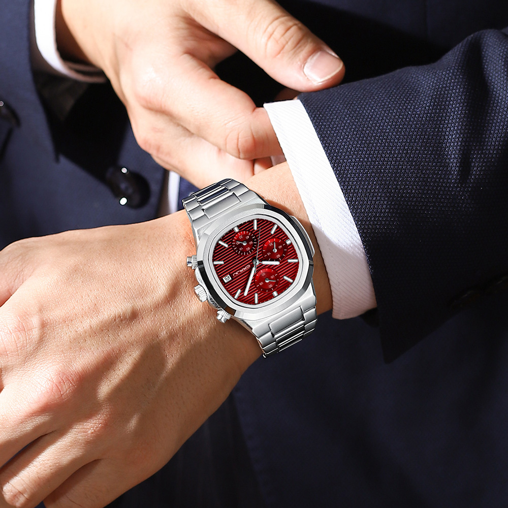 CRRJU luksusowy męski zegarek  – Patek Philippe Watch Nautilus recenzja i cena