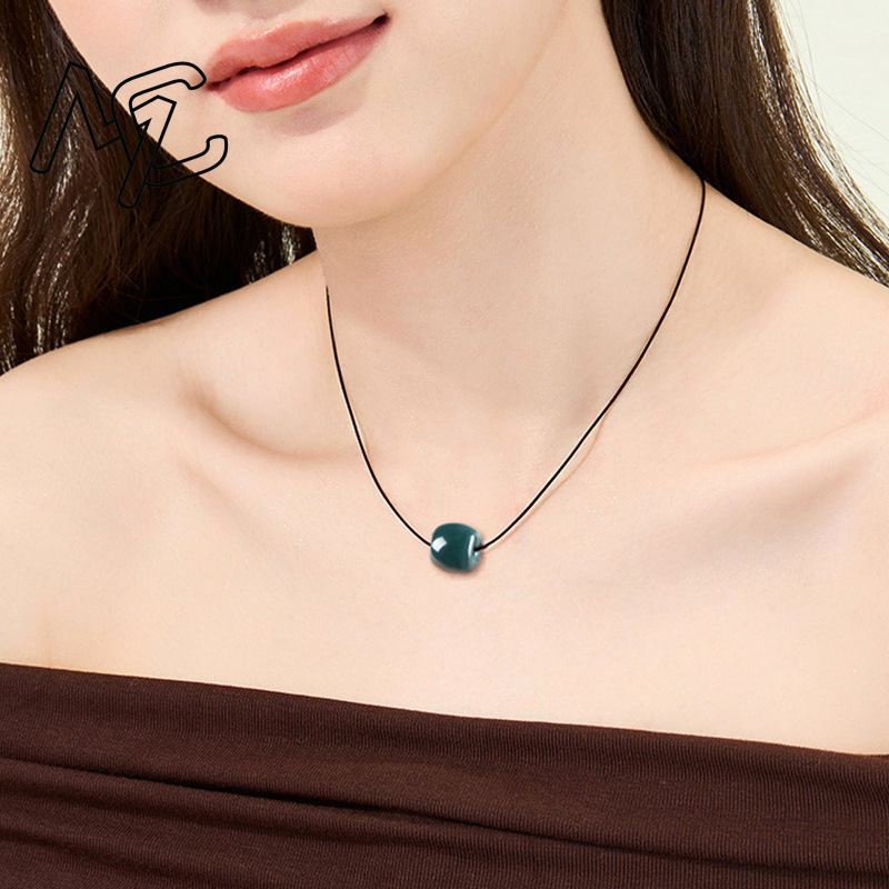 Naturalny Mjanmański Szmaragdo – Necklace Pendant recenzja i cena