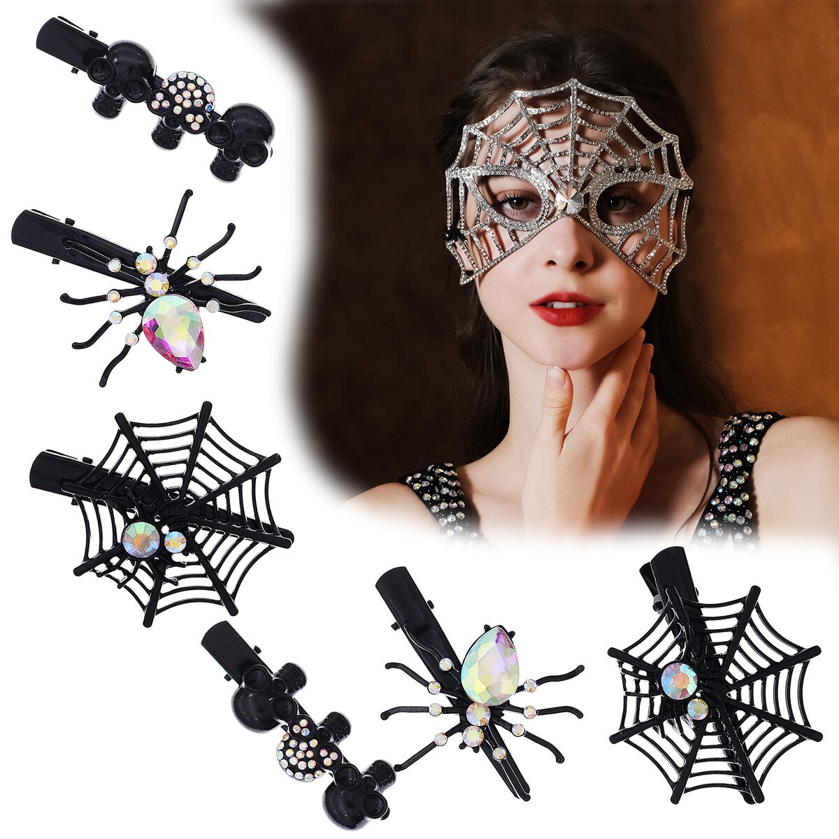 Gothic Punk Black Spider Anima – Gothic Skull Ring recenzja i cena